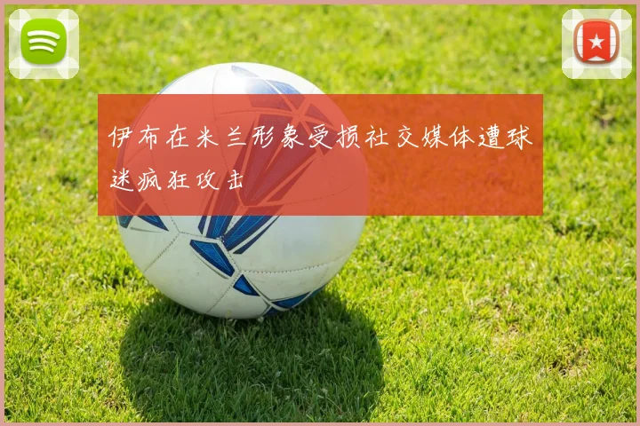 伊布在米兰形象受损社交媒体遭球迷疯狂攻击